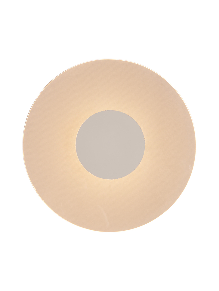 Mantra Venus White Round Led Wall Light - 3000K