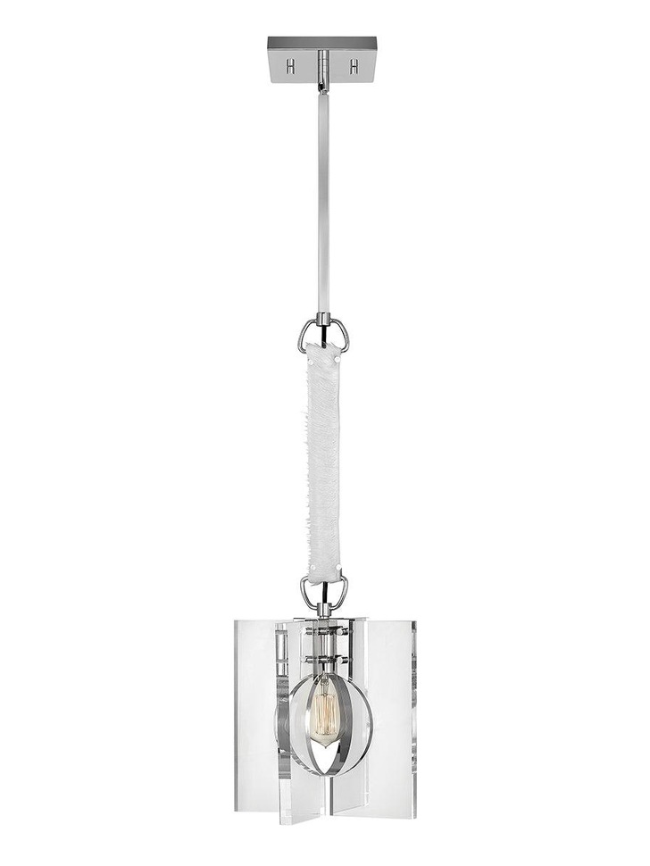 Quintiesse Ludlow 1 Light Pendant - Polished Nickel - QN-LUDLOW-1P-PN