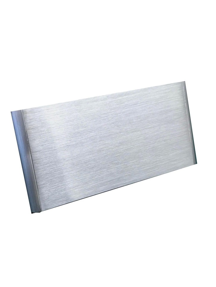 Stylish Lighting Seattle Brushed Aluminium Small Led Up And Down Wall Light