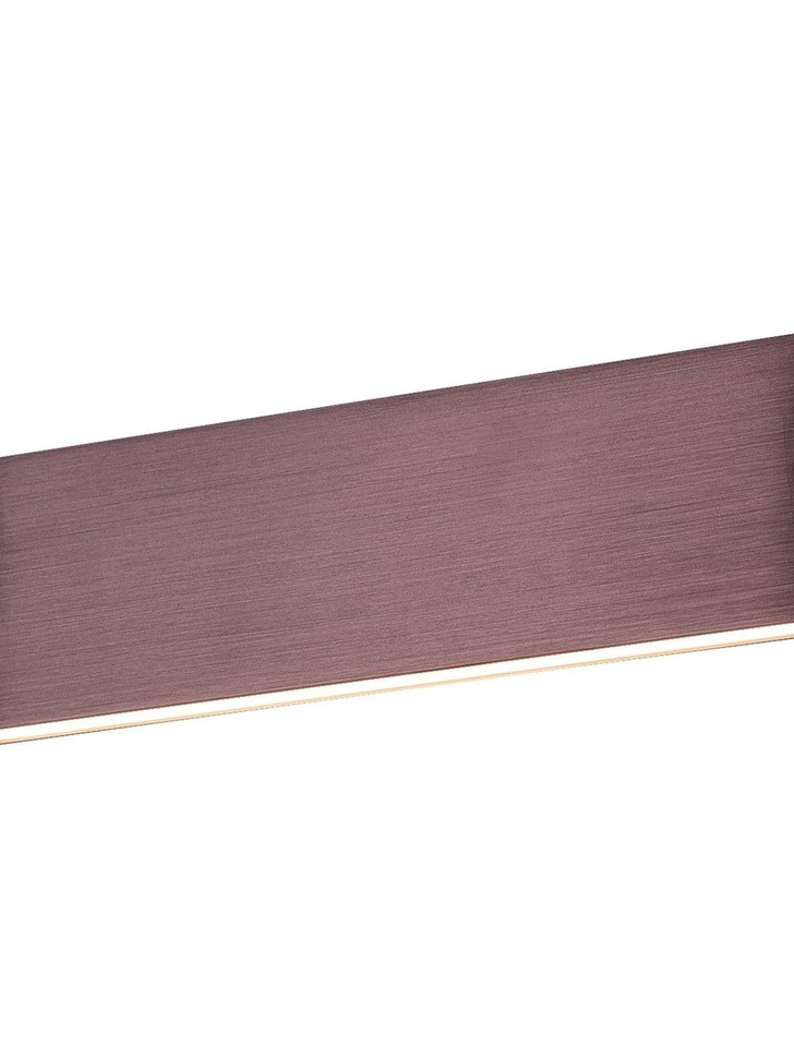 Stylish Lighting Seattle Brushed Mocha Medium Led Up And Down Wall Light