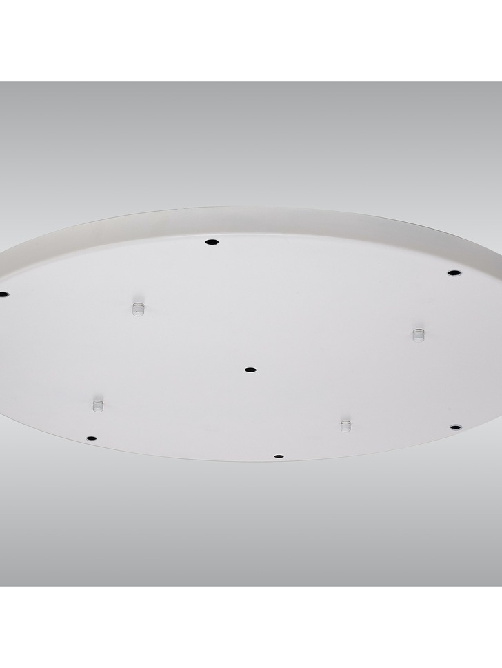 White 9 Hole Ceiling Plate - 60cm