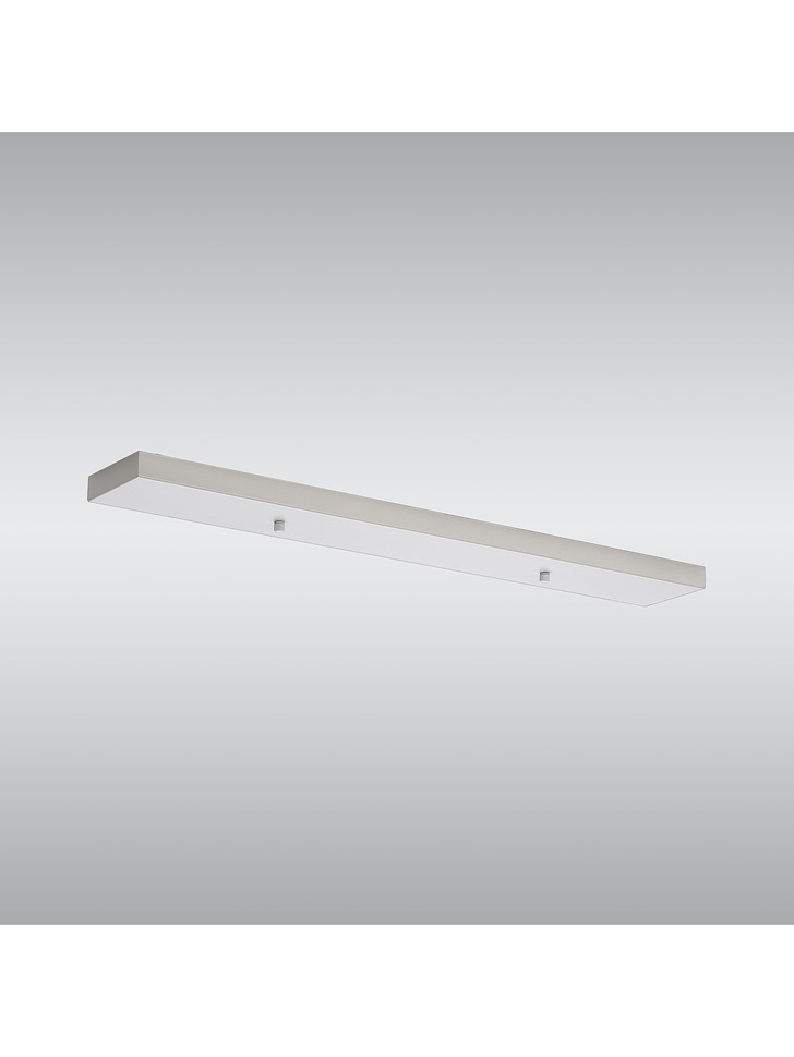 White Linear No Hole Ceiling Plate - 70 X 10cm