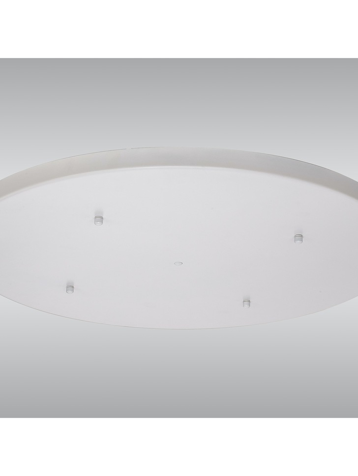 White No Hole Ceiling Plate - 60m