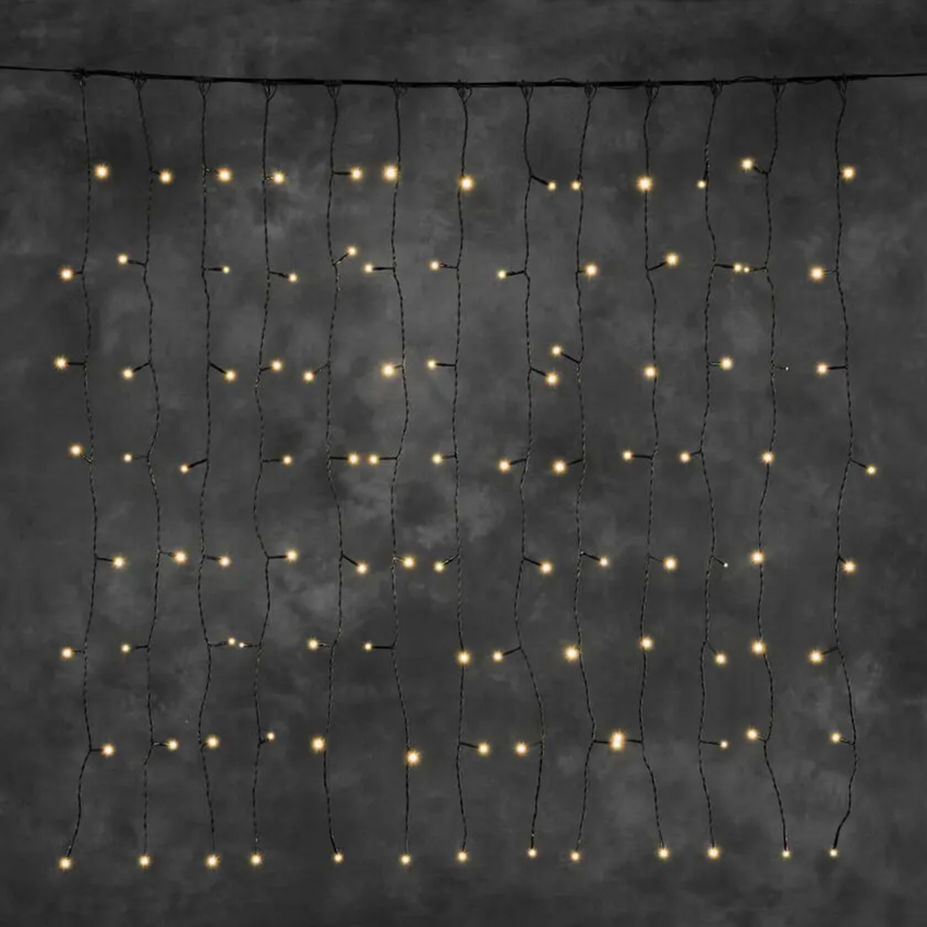 Photograph: 104 Amber Curtain, Black Soft Cable 31V System