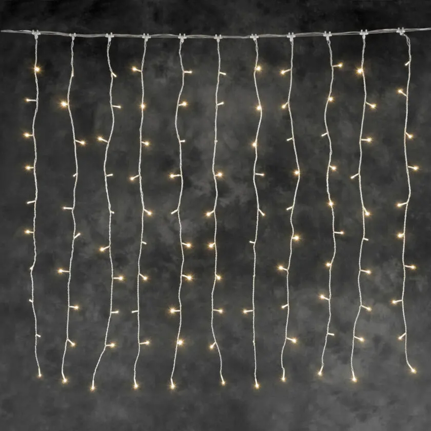 Photograph: 104 Amber Curtain, Transparent Cable 31V System