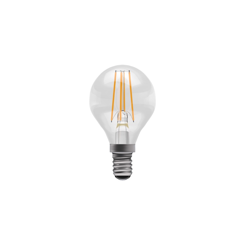 Photograph: 3.3W LED Clear Golf Ball Light Bulb E14 Warm White 2700K