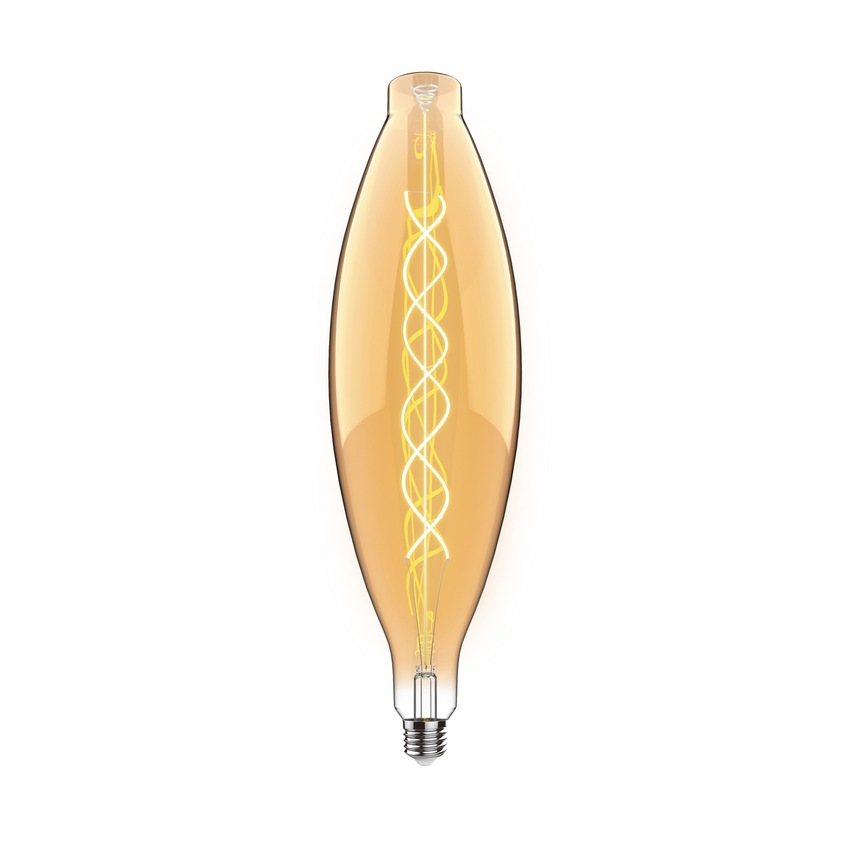 Photograph: 4W LED Classic Style Amber Finish Dimmable Lamp - E27, 2100K, 4300202