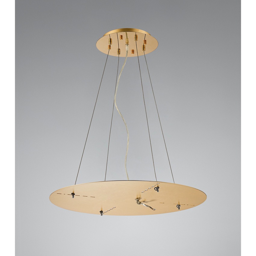 Photograph: 590mm 3 Metre French Gold Suspension Plate Reduction Kit ( Max Load 40KG)