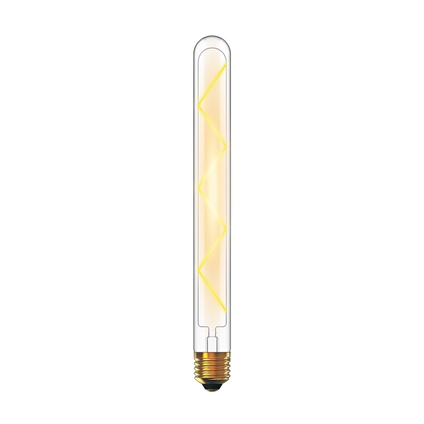 Photograph: 6W LED Classic Deco Clear Dimmable 280mm Tubular Lamp With Decorative Filament - E27, 4000K