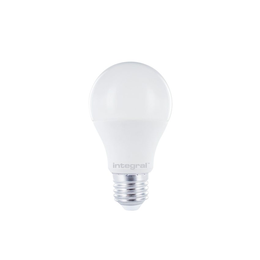 Photograph: 8.6W E27 Opal Gls Daylight Led Lamp - 5000K