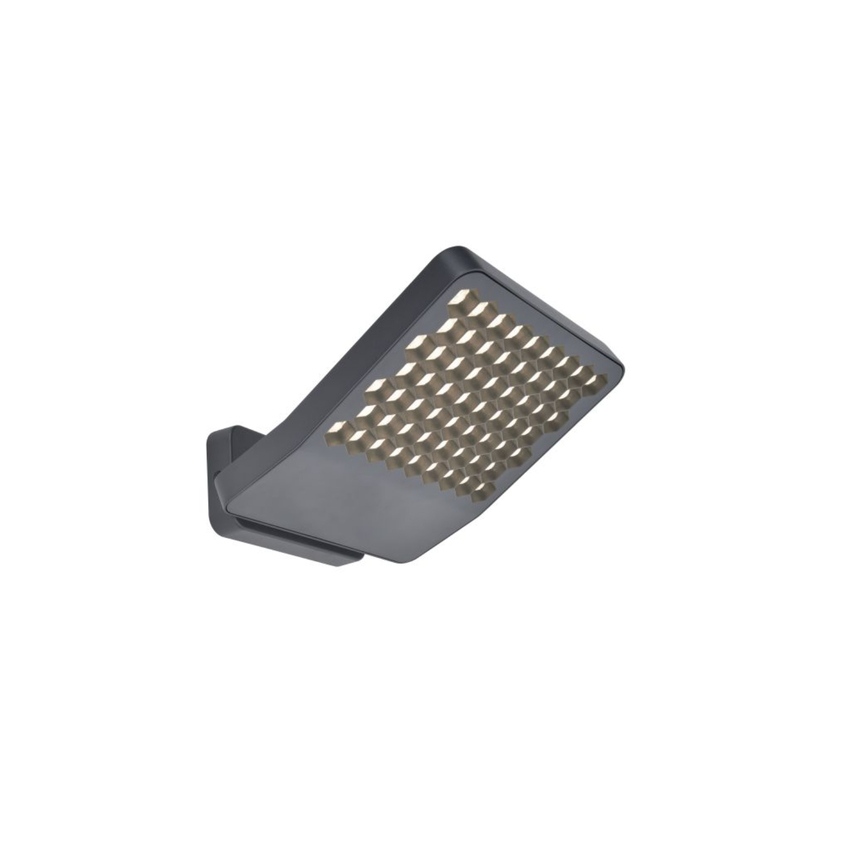 Photograph: Atlantis Large Outdoor LED Flood Light Dark Grey - 4000K
