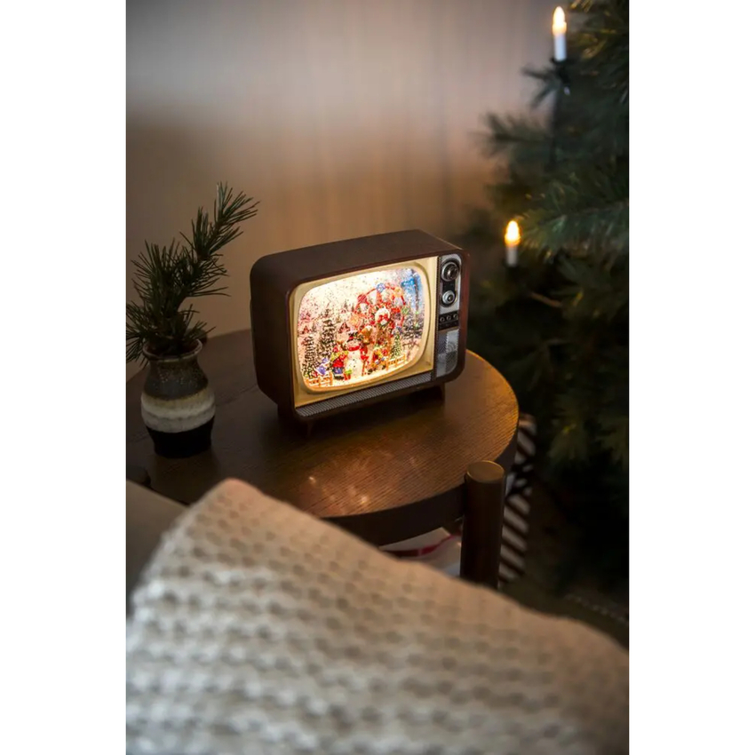 Photograph: B/O WL TV Snowman&Christmas Tree, Music, Timer 5H 3xC&USB