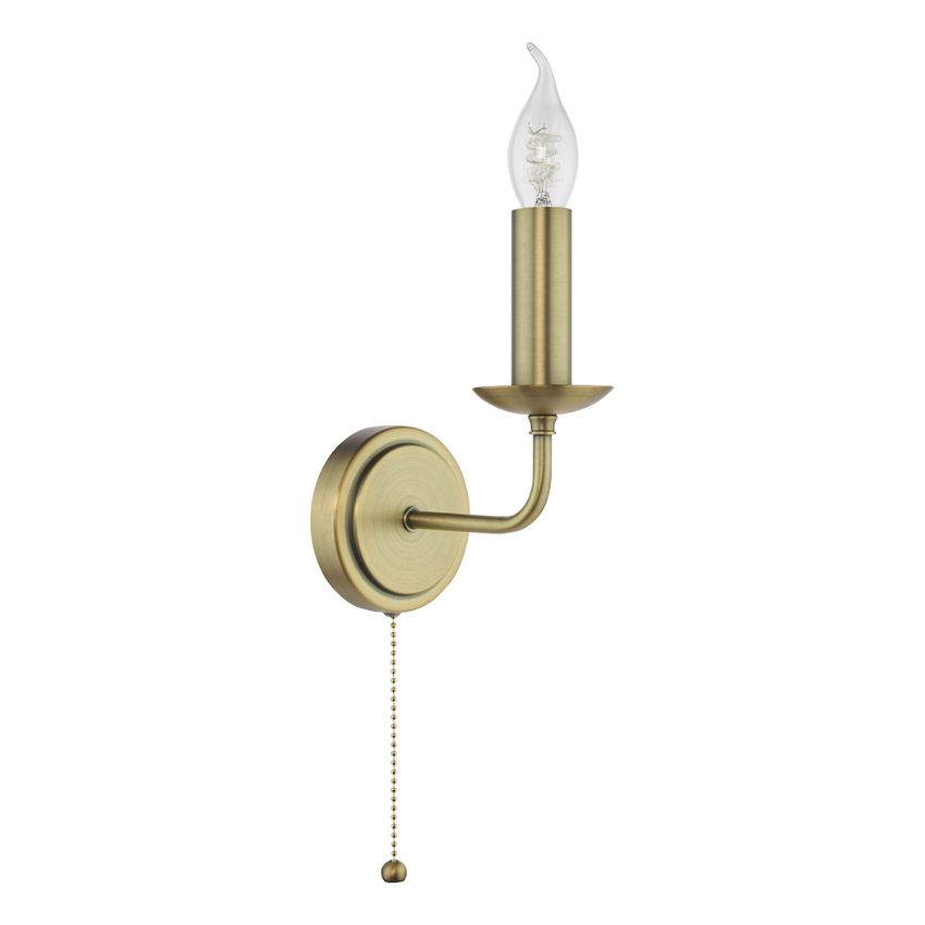 Photograph: Dar Favian Matt Bronze Double Wall Light