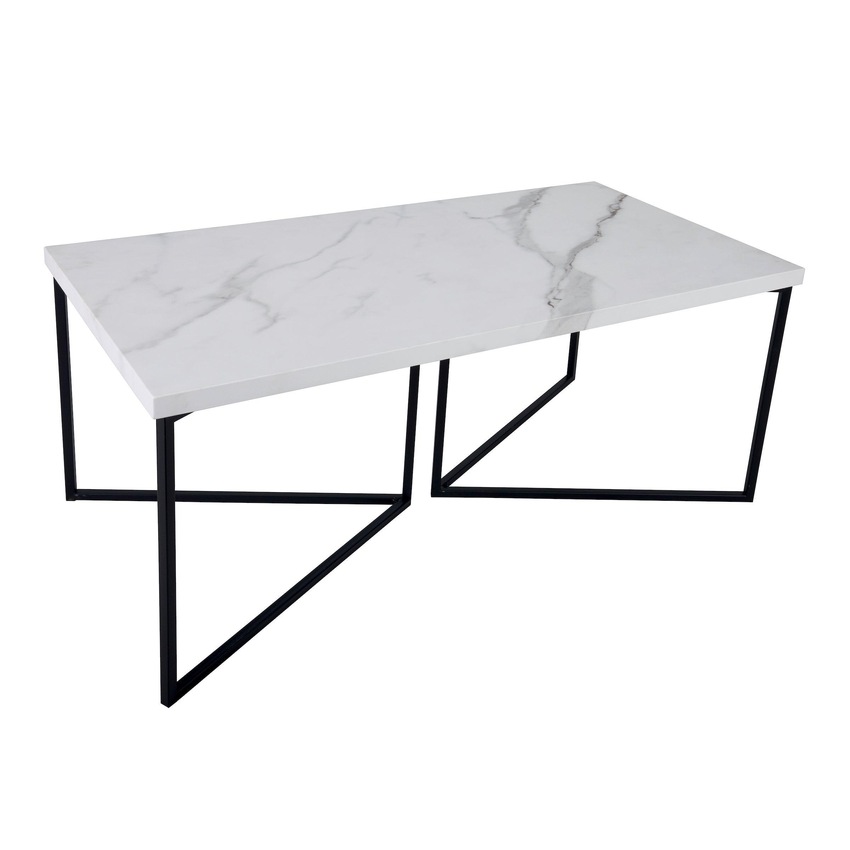 Photograph: Dar Fotini White Marble Coffee Table