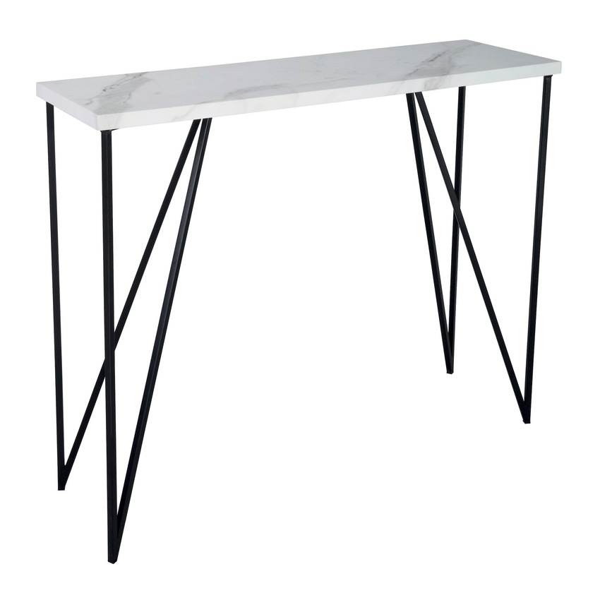 Photograph: Dar Fotini White Marble Console Table