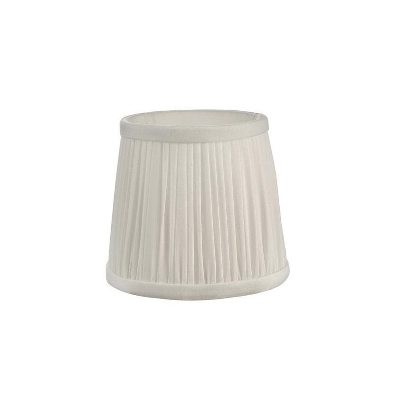 Photograph: Dar Ulyana ULY0515 14cm Pleated Ivory Shade