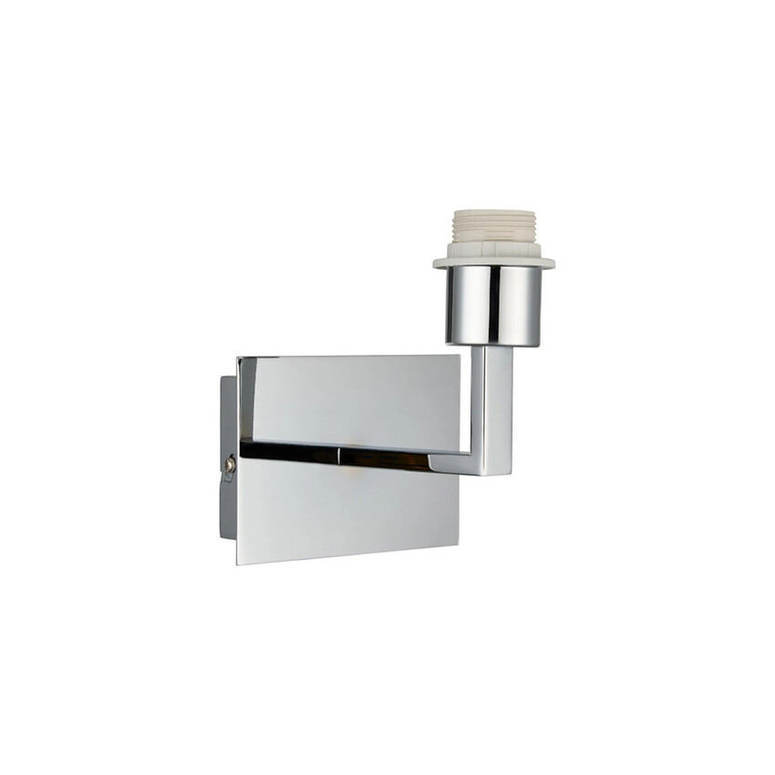 Photograph: Deco Clara Polished Chrome 1 Light Wall Lamp Switched (FRAME ONLY)