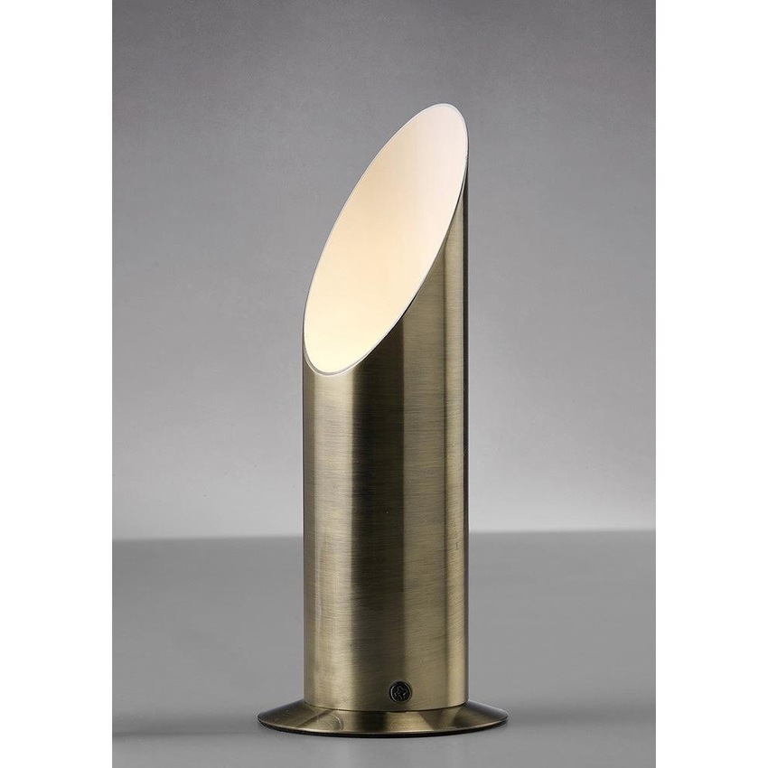 Photograph: Deco Indio D0008 Antique Brass 1 Light Table Lamp