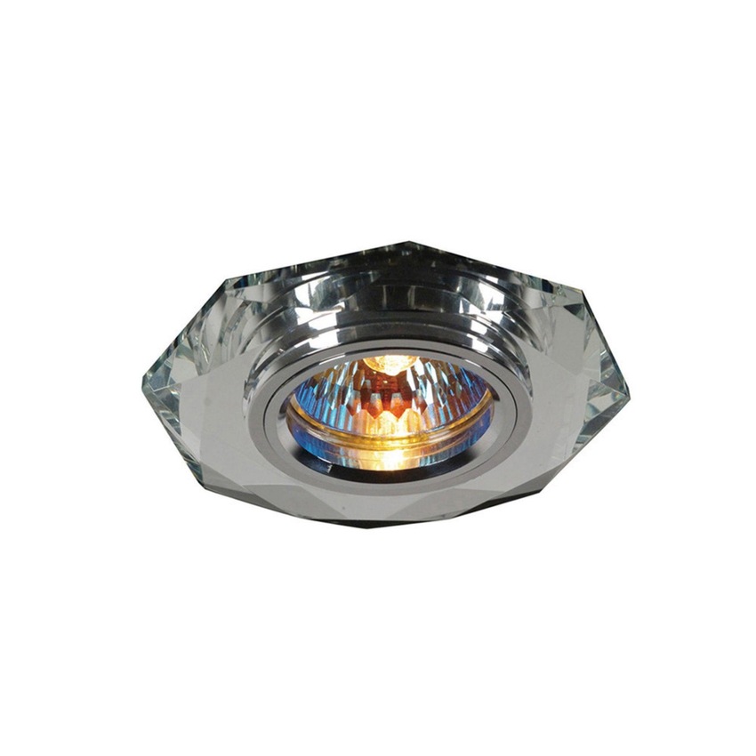 Photograph: Diyas IL30814CH Hexagonal Crystal Recessed Downlight