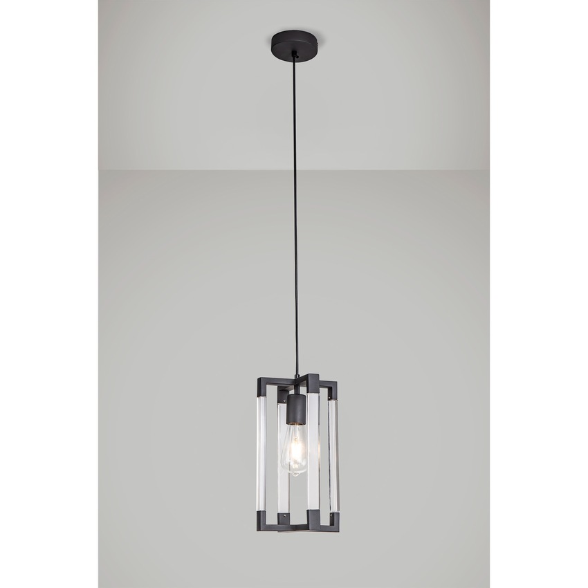 Photograph: Diyas IL32855 Canto Graphite Single Pendant