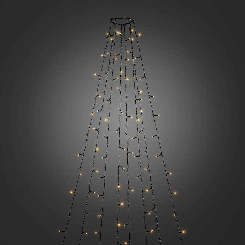 Photograph: Easy Install Christmas Tree Firefly Light Set 240cm