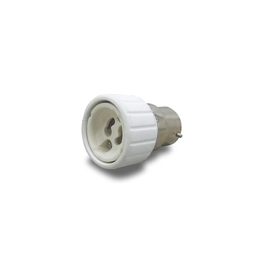 Photograph: Elements B22 to GU10 Lamp Socket Converter White