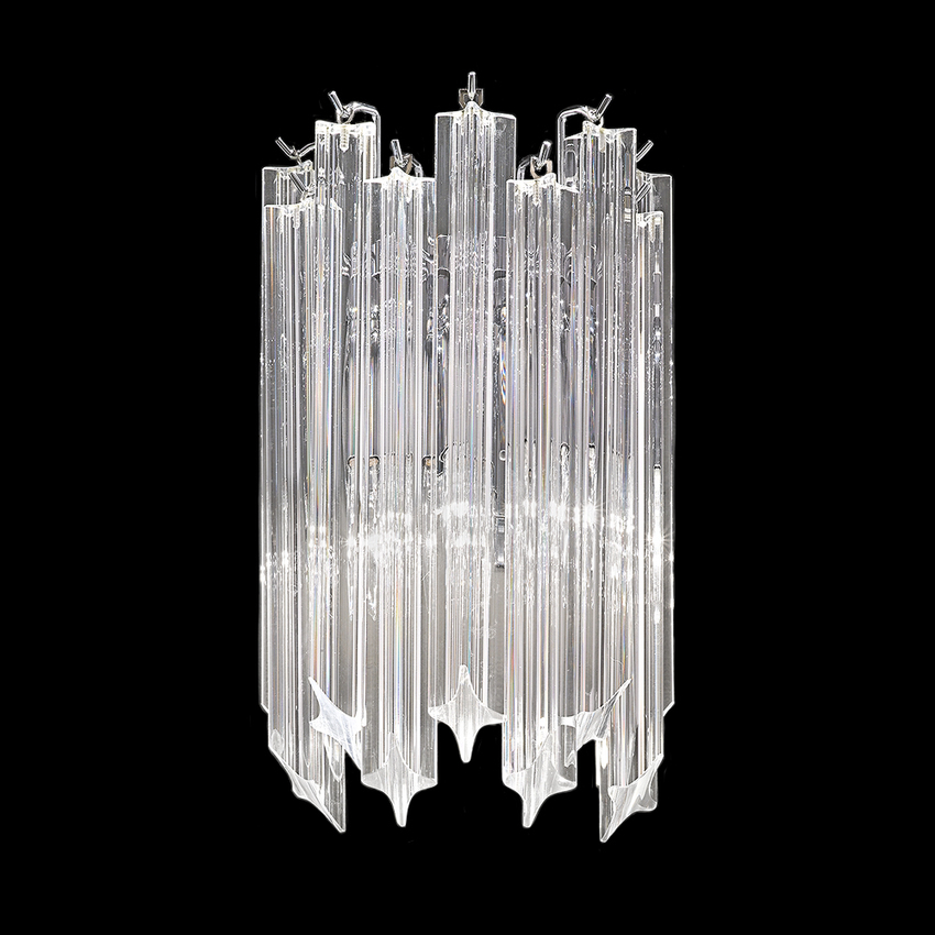 Photograph: Franklite Valentina Crystal Double Wall Light