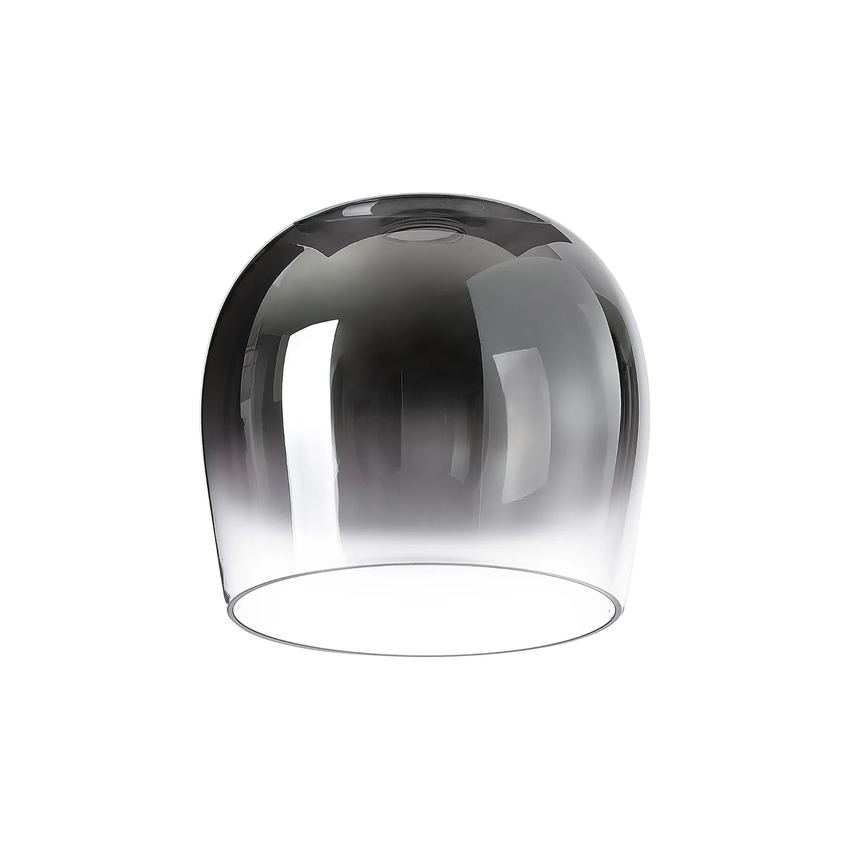 Photograph: Idolite Adele 23.5cm Wine Glass Shade (B) 42mm Top Hole, Smoke Fade