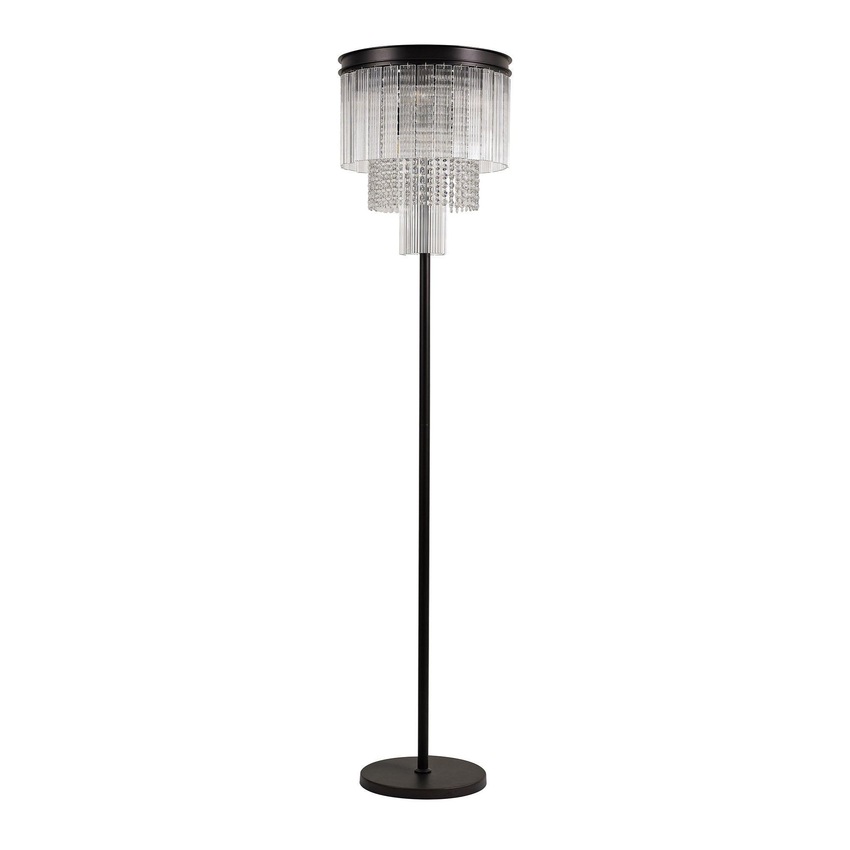 Photograph: Idolite Alaska Brown Oxide Finish 9 Light Floor Lamp