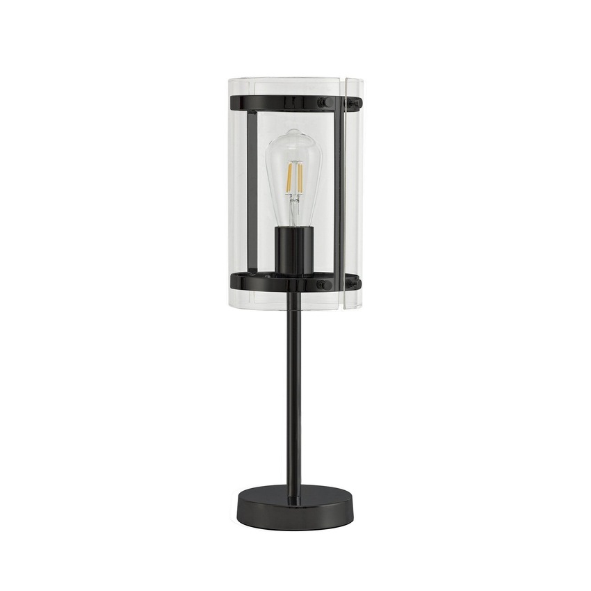 Photograph: Idolite Annapurna Matt Black Finish 1 Light Table Lamp