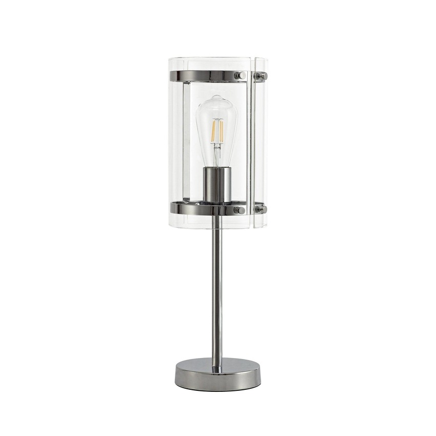 Photograph: Idolite Annapurna Polished Chrome Finish 1 Light Table Lamp