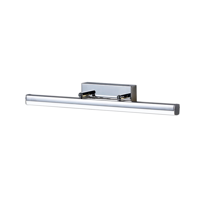 Photograph: Idolite Barking Medium Polished Chrome/Opal White Adjustable Led Wall Light - 4000K