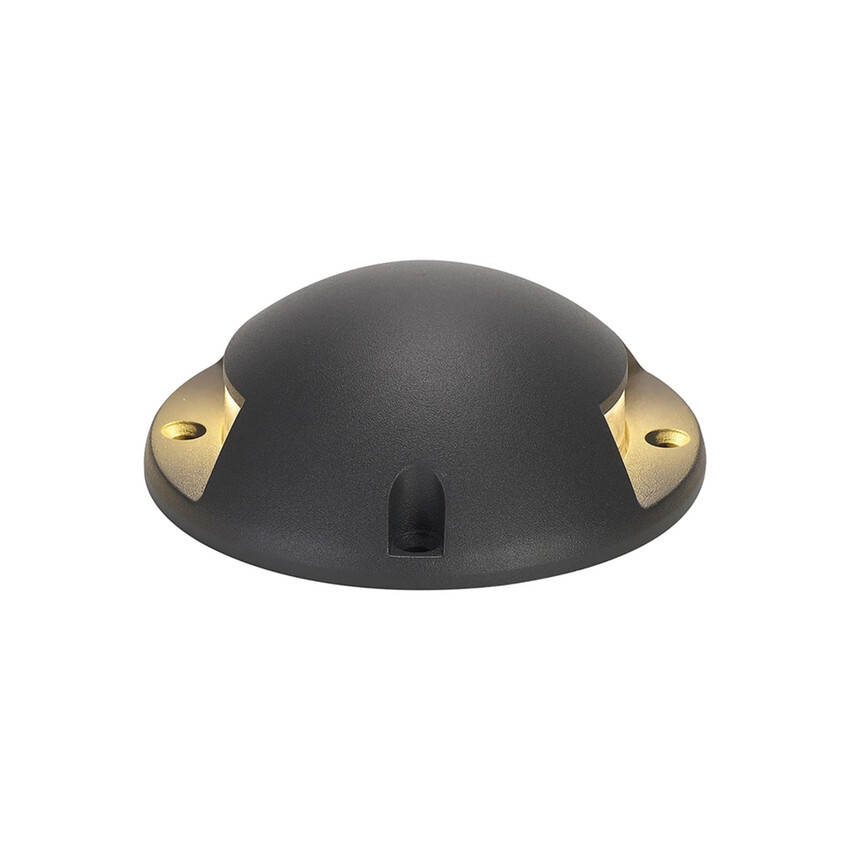 Photograph: Idolite Calico Dark Grey Above Ground 1 Ton Driveover Light/Wall Light 3W LED IP67 - Style B