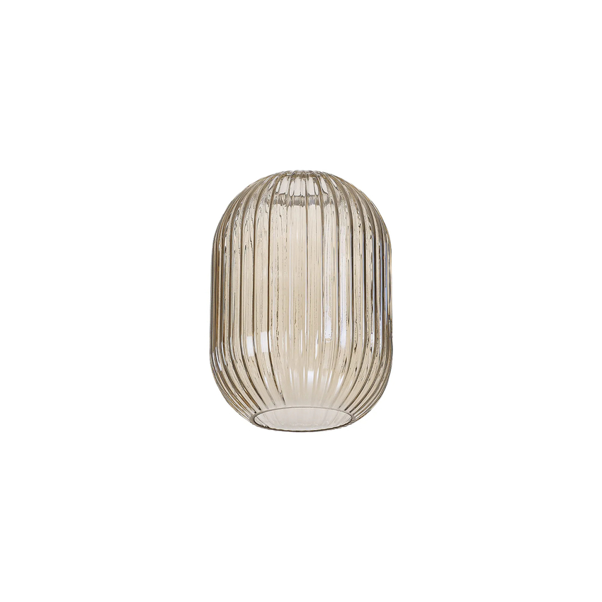 Photograph: Idolite Camille 14x20cm Almond Ribbed Glass, Champagne