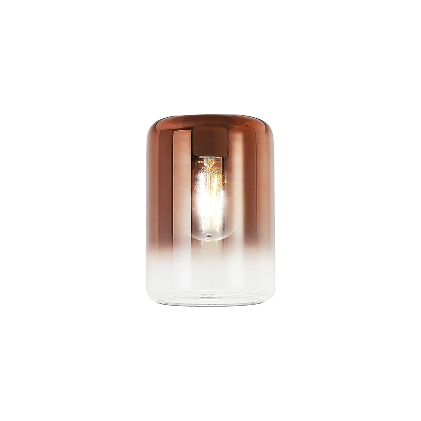 Photograph: Idolite Camille 14x20cm Cylinder Glass, Copper/Clear