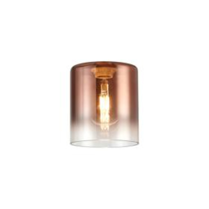 Photograph: Idolite Camille 15x17cm Cylinder Glass (K), Copper Fade/Clear