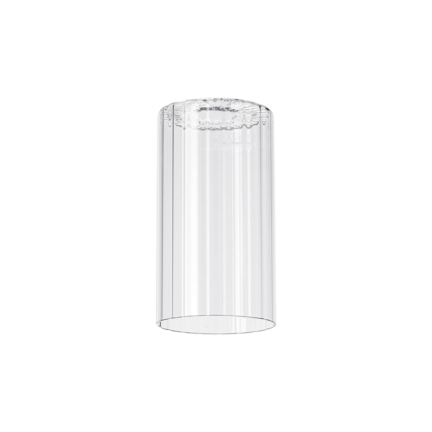 Photograph: Idolite Devine 12x20cm Clear Ribbed Cylinder Glass (AE), Shade