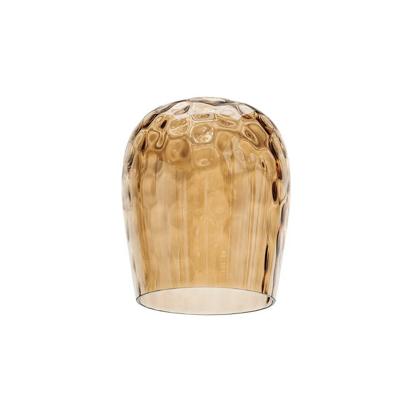 Photograph: Idolite Devine 15x18.5cm Amber Plated Ripple Wine Glass (R), Shade