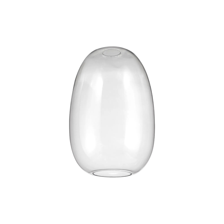 Photograph: Idolite Devine 20x30cm Clear Slim Curved Trapezium Glass Shade