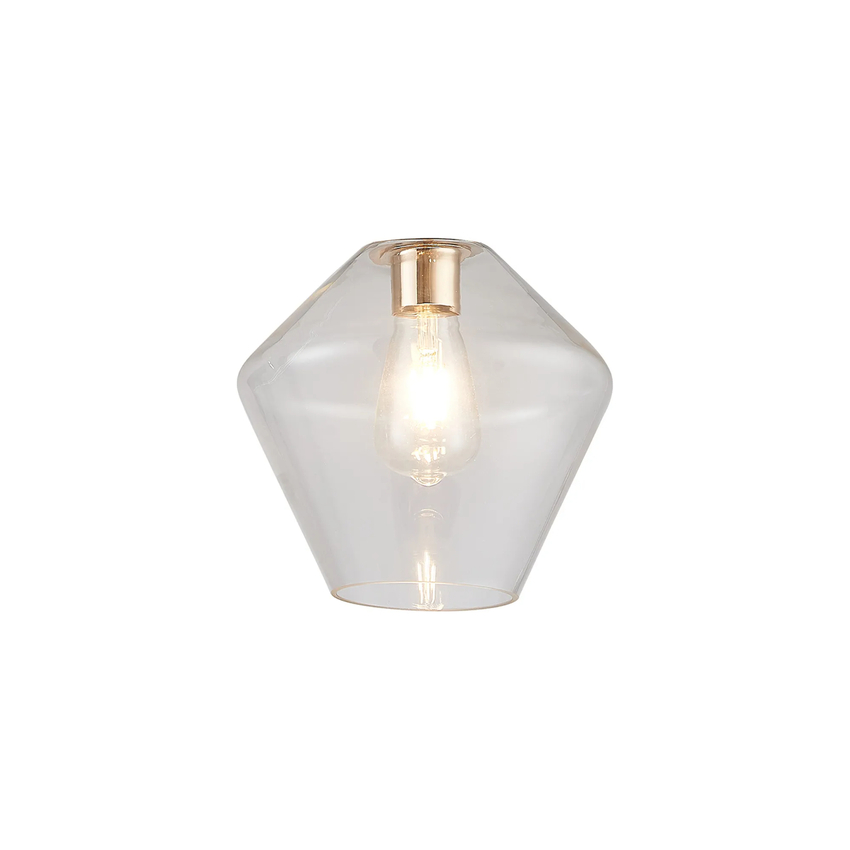 Photograph: Idolite Devine 23x21.5cm Clear Diamond Glass Shade