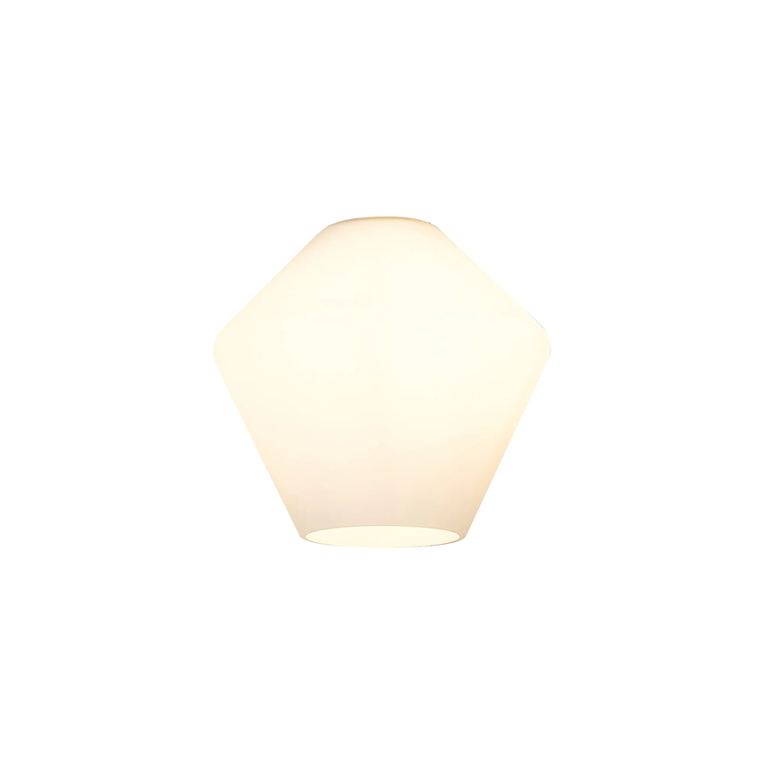 Photograph: Idolite Devine 23x21.5cm Opal Diamond Glass Shade