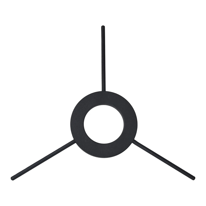 Photograph: Idolite Devine 3 Rod Glass Suspension 150-200mm Bracket, Satin Black