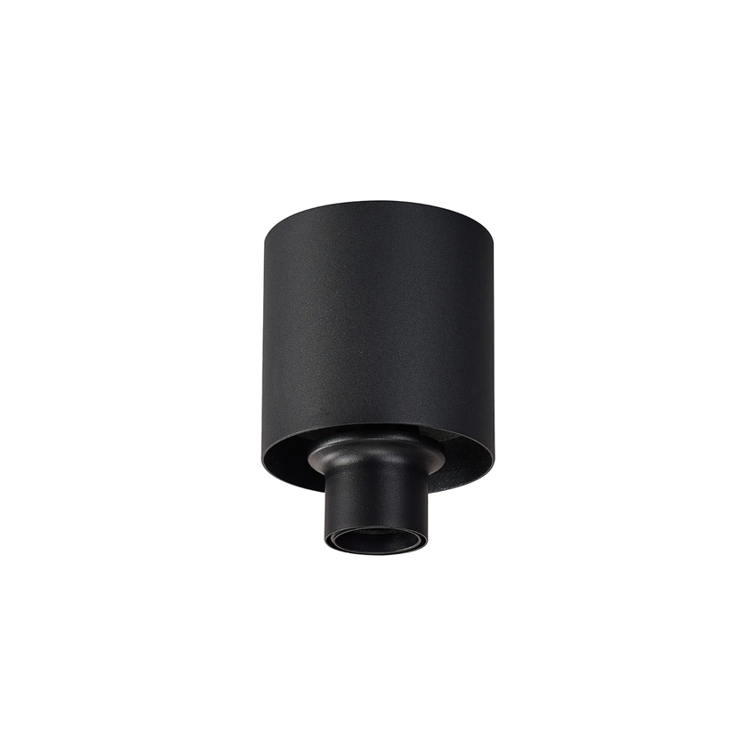 Photograph: Idolite Devine Satin Black 1 Light E27 Ceiling (FRAME ONLY)