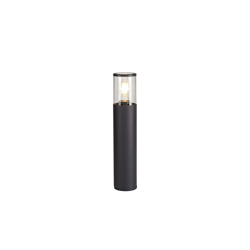 Photograph: Idolite Hutt Anthracite 45CM Exterior Post Lamp Complete With Clear Glass - IP54