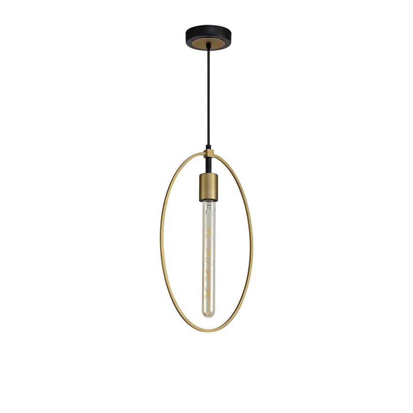 Photograph: Idolite Kneiff Matt Gold/Black Small Large Pendant