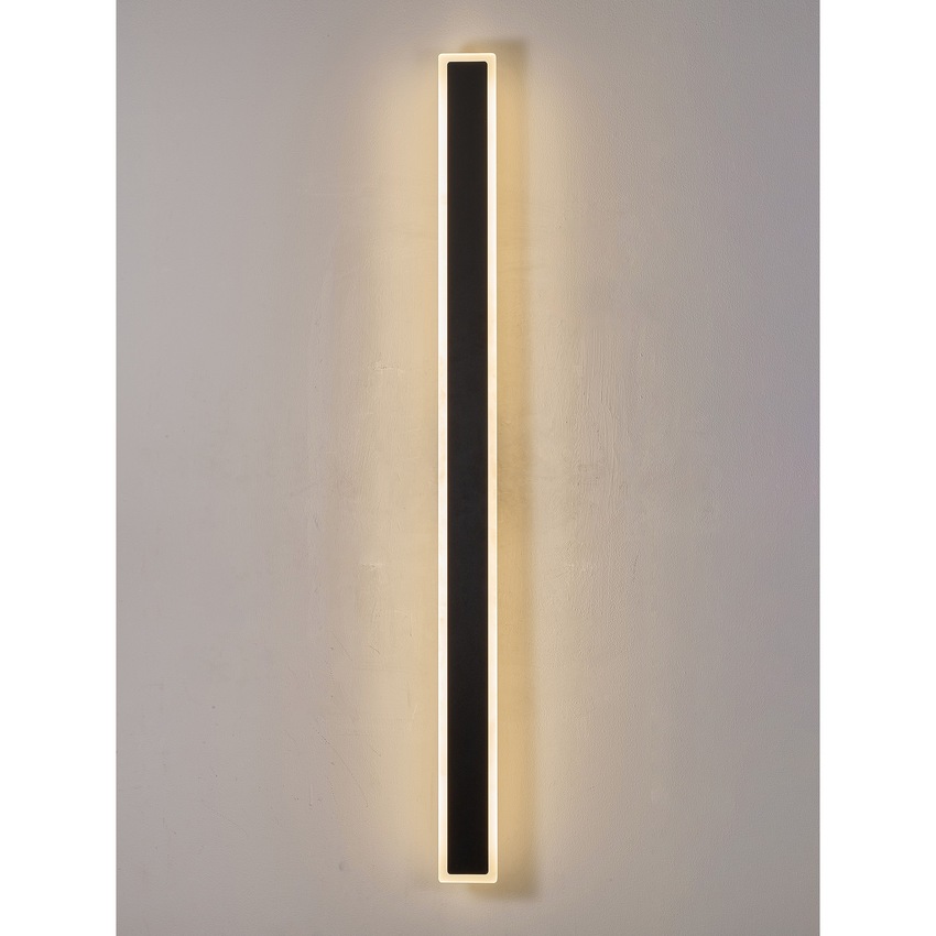 Photograph: Idolite Nordica 60CM Linear Stick Led Exterior Wall Light Dark Grey - 3000K, IP65