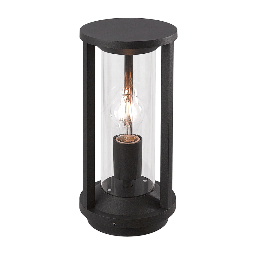 Photograph: Idolite Perivale Anthracite Small Exterior Post Lamp