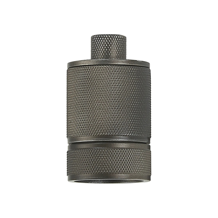 Photograph: Idolite Pewter Knurled Lampholder - E27