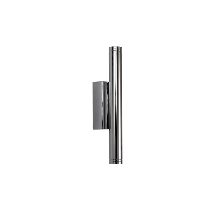 Photograph: Idolite Salcantay Polished Chrome Up And Down Led Exterior Wall Light - 3000K, IP54