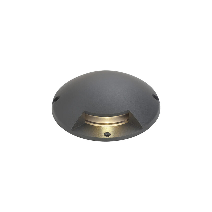 Photograph: Idolite Salto Dark Grey Above Ground Light/Wall Light 2W LED IP67 - Style A